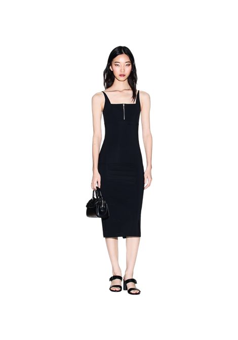 Ottoman midi dress with zip ARMANI EXCHANGE | dress | XW002056 AF21295UC001